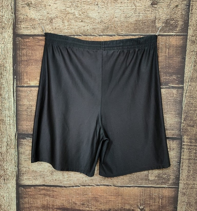 Vintage 90s Teamwork Burbank Vikings Football Shorts Black Made in USA Men's XXL