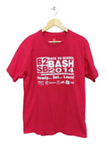 Hanes Red Back To School Bash 2014 Graphic T-Shirt Men's Size Medium Retro