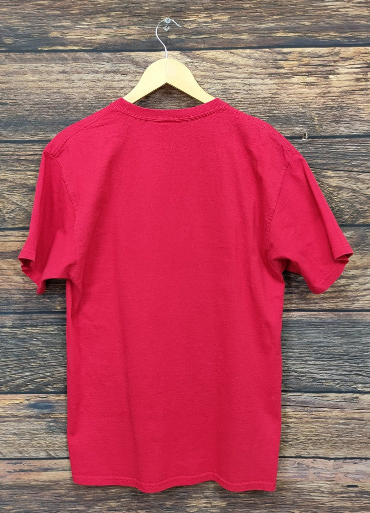 Hanes Red Back To School Bash 2014 Graphic T-Shirt Men's Size Medium Retro