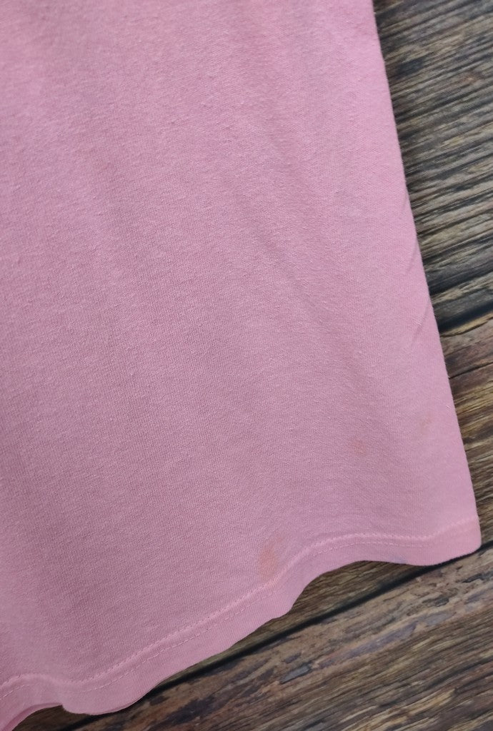 Heavyweight Pink Italian Ice & Candy Edisto Beach T-Shirt Women's Size S Retro
