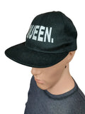 Atlantis Queen Snapback Hat Cap Black White Embroidered Slogan Logo OSFA