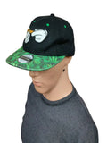 VIP Clothing Blunt Joint Cartoon Hands Snapback Cap Hat Weed Leaf Visor OSFA