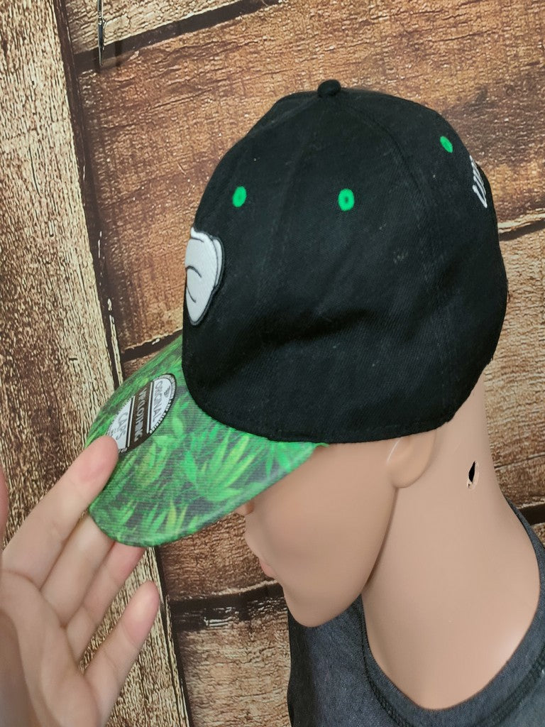 VIP Clothing Blunt Joint Cartoon Hands Snapback Cap Hat Weed Leaf Visor OSFA