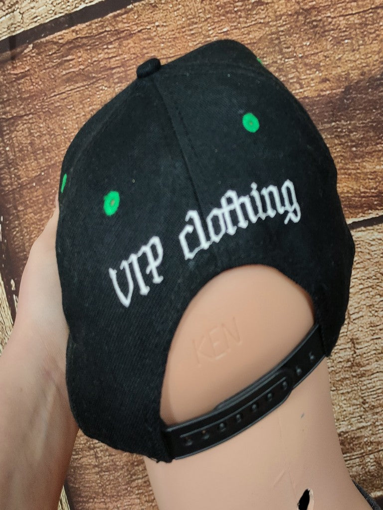 VIP Clothing Blunt Joint Cartoon Hands Snapback Cap Hat Weed Leaf Visor OSFA