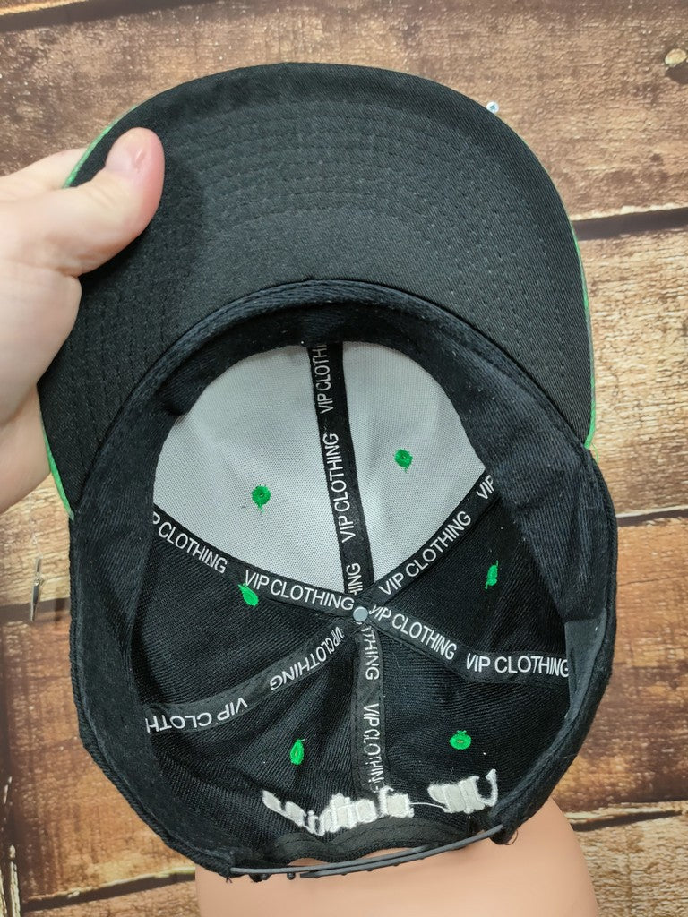VIP Clothing Blunt Joint Cartoon Hands Snapback Cap Hat Weed Leaf Visor OSFA