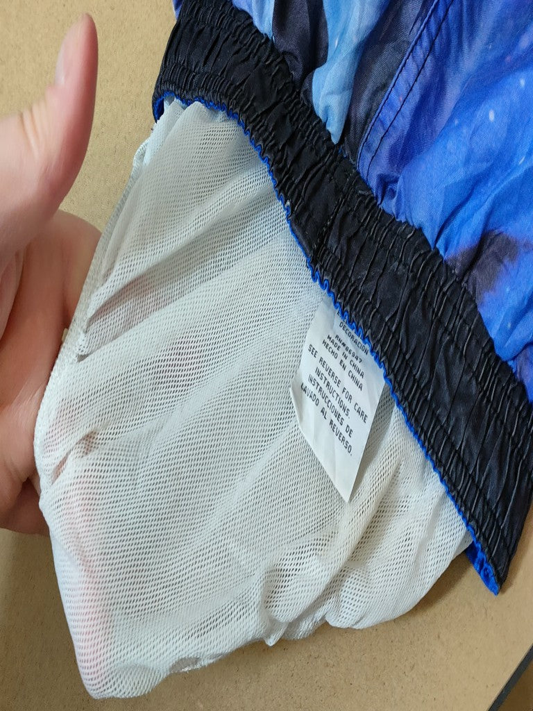Marvel Guardians of the Galaxy Kids Blue Swimming Shorts Size 6/7 Waist 20