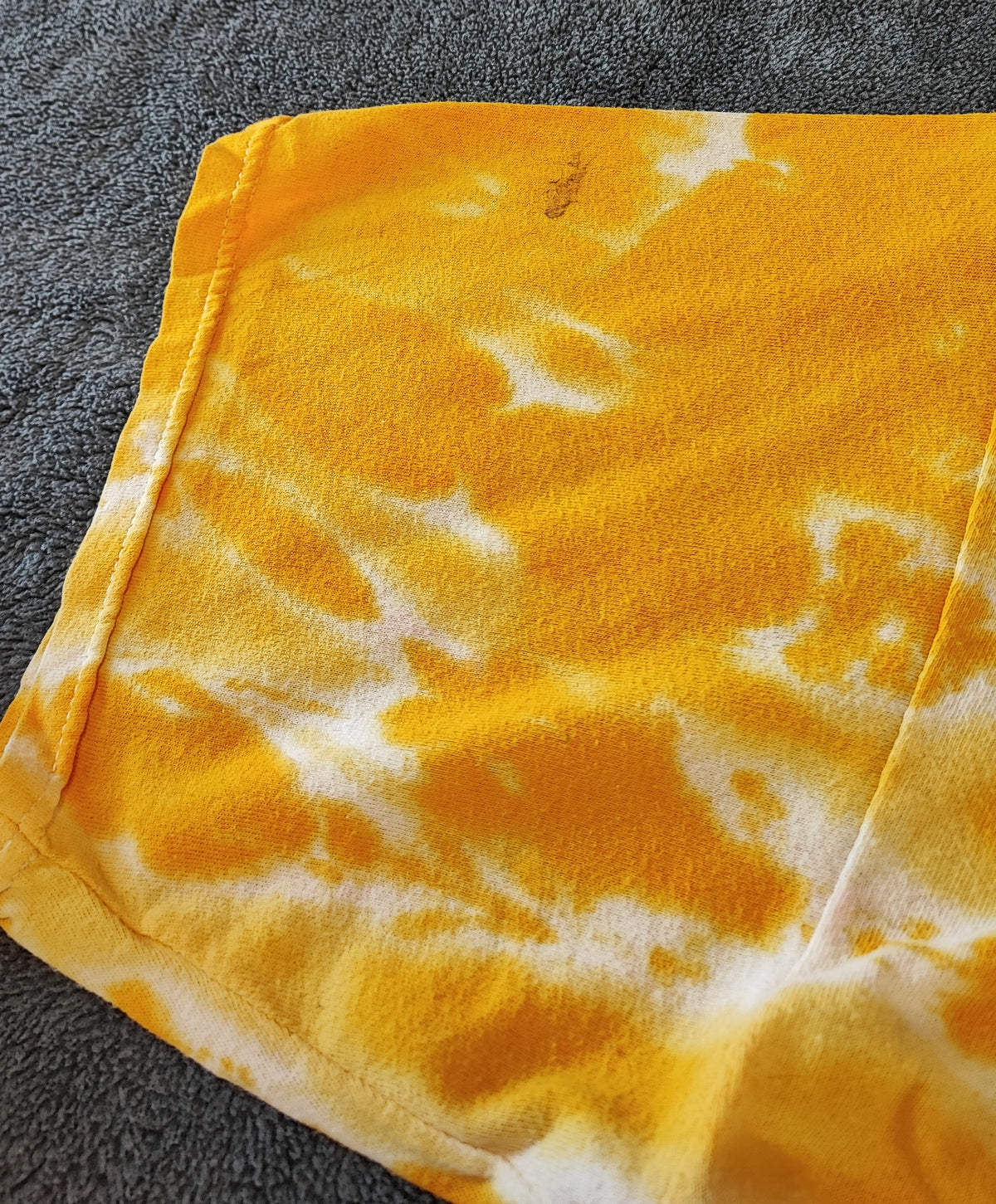Gildan Yellow Tie Dye Paxtons Grill Little Miami Bike Trail T-Shirt Men's XL XXL
