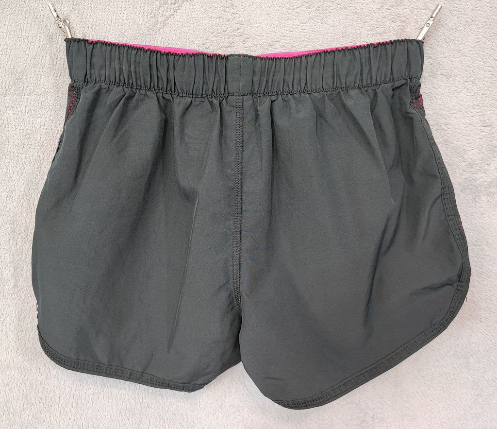 Champion C9 Pink Black Gym Shorts Women Size Small Female Running Workout Mesh