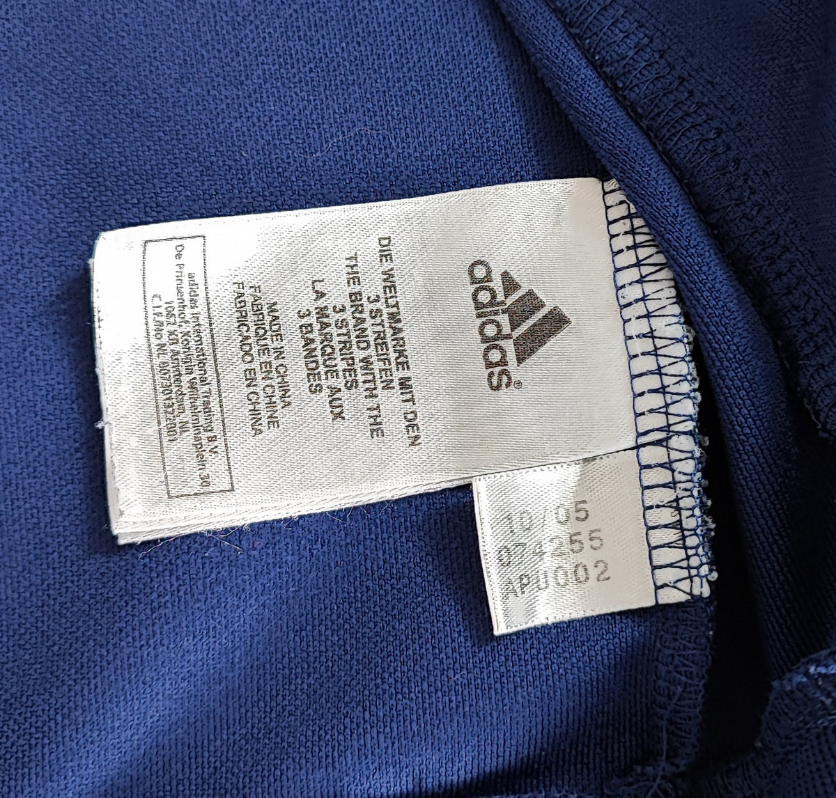 Vintage adidas Germany Schweinsteiger Zip Track Jacket Blue Women Size Small