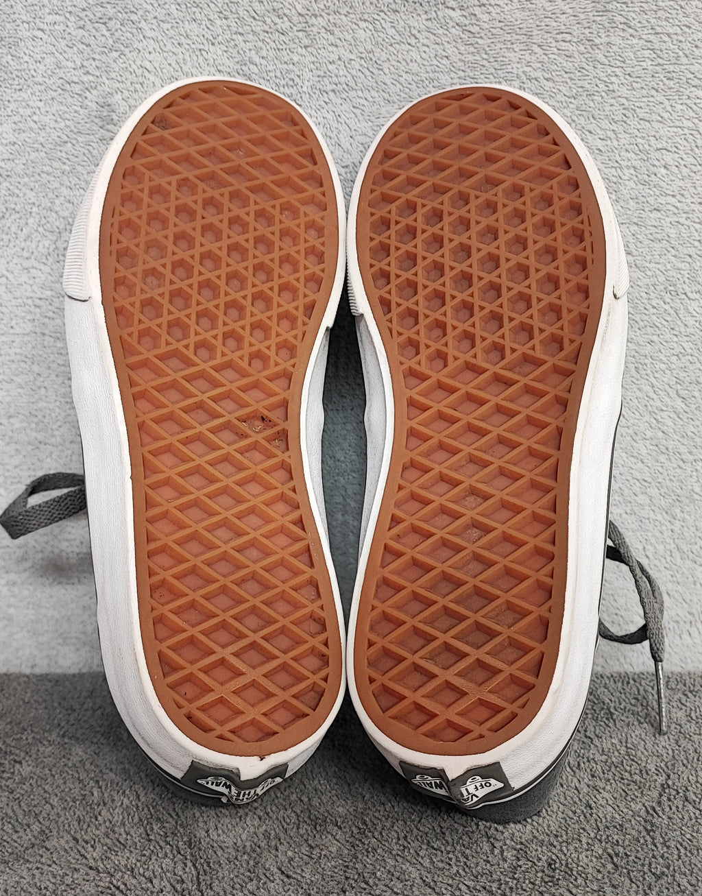 Vintage Vans Authentic Mixed Tone Classic Low Skate Trainers Shoes Women UK 4