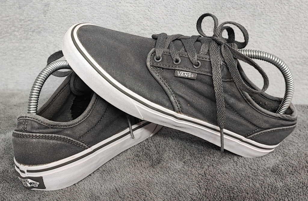 Vintage Vans Authentic Mixed Tone Classic Low Skate Trainers Shoes Women UK 4