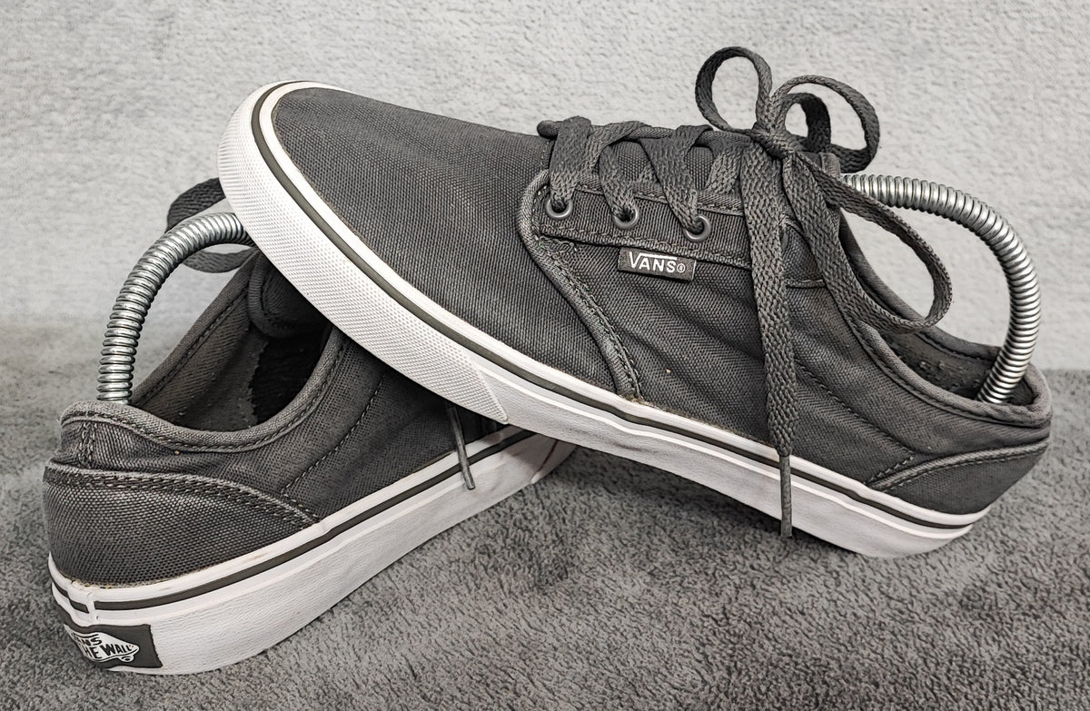 Vintage Vans Authentic Mixed Tone Classic Low Skate Trainers Shoes Women UK 4