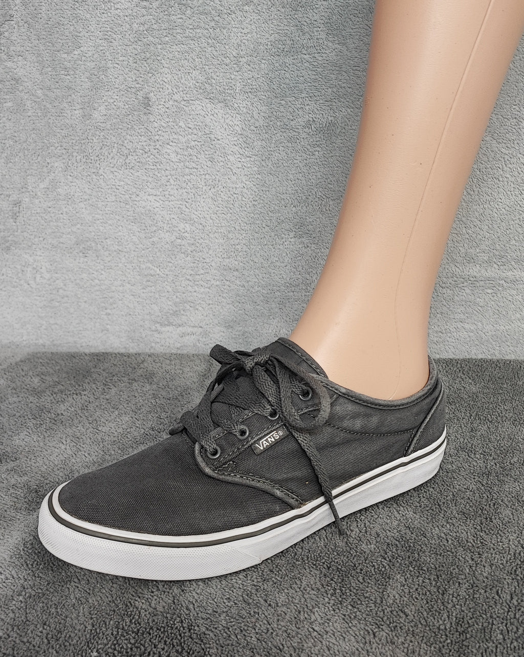 Vintage Vans Authentic Mixed Tone Classic Low Skate Trainers Shoes Women UK 4