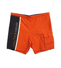 Nautica Orange Swim Shorts Men Size 38 Waist Beach Board Shorts Mesh Lined