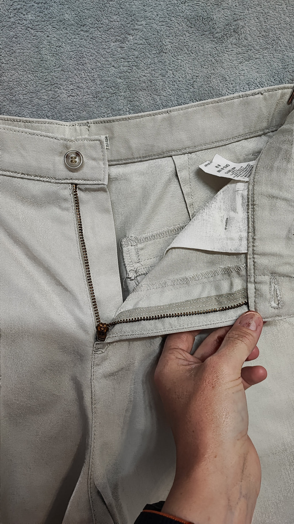 Lee Cream Chino Shorts Women Size 28 Waist Smart Casual Summer Pleated Jorts