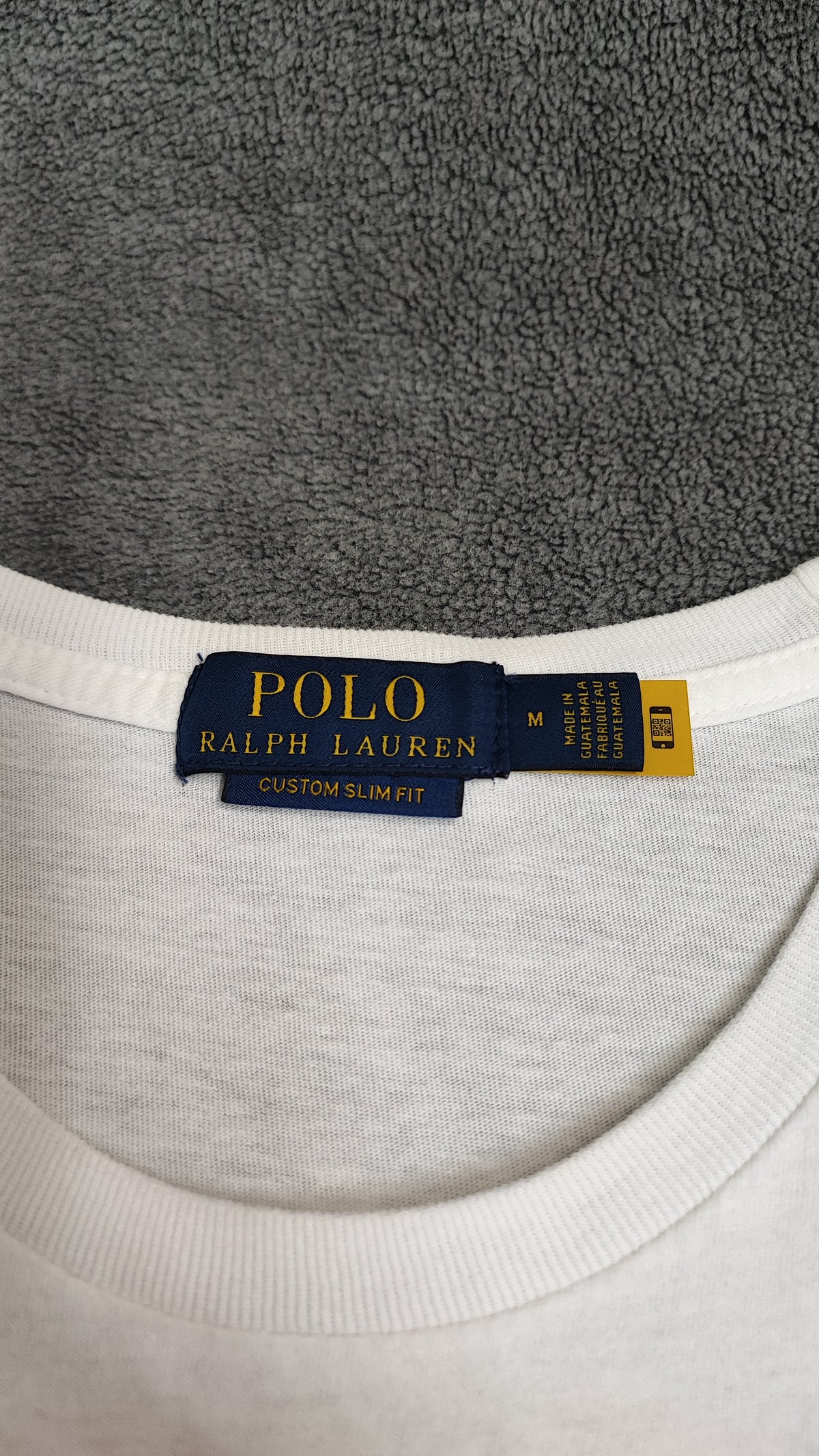 Polo Ralph Lauren Nautical Bear Graphic T-Shirt White Custom Slim Fit Mens M