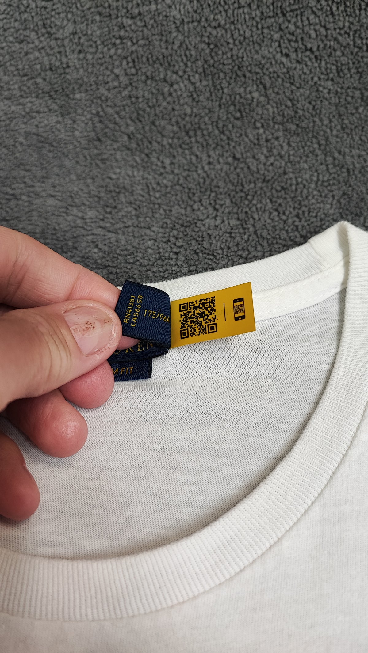 Polo Ralph Lauren Nautical Bear Graphic T-Shirt White Custom Slim Fit Mens M