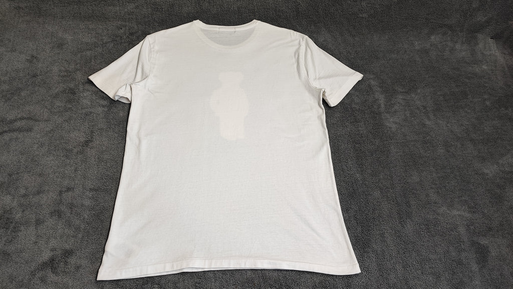 Polo Ralph Lauren Nautical Bear Graphic T-Shirt White Custom Slim Fit Mens M