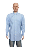 Vintage Nautica Striped Long Sleeve Shirt Blue White Men's Size XXL