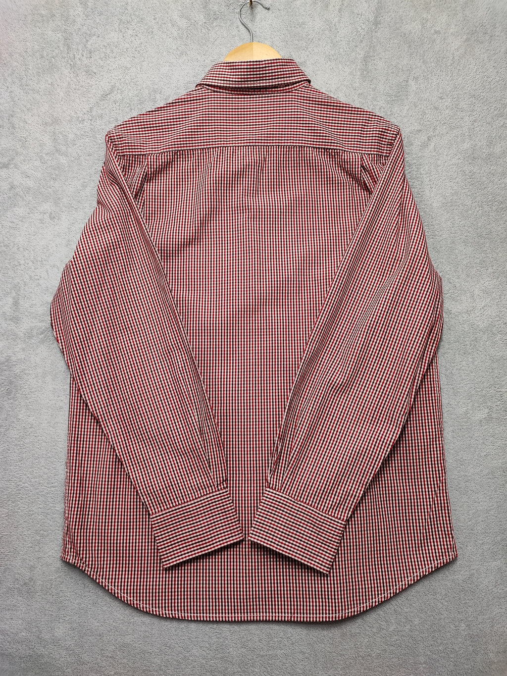 Vintage Old Navy Checked Long Sleeve Plaid Grunge Casual Shirt Red Men's Large
