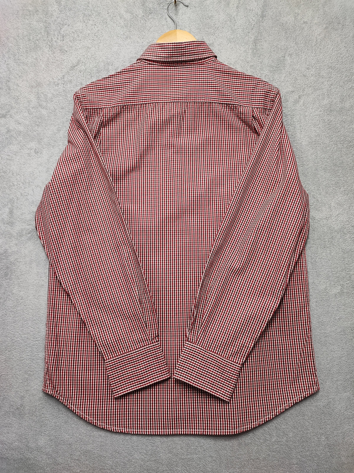 Vintage Old Navy Checked Long Sleeve Plaid Grunge Casual Shirt Red Men's Large