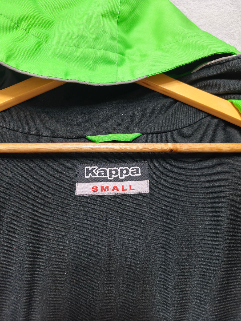 Vintage Kappa Gara Series Banda Logo Track Jacket Coat Green Men Size Large