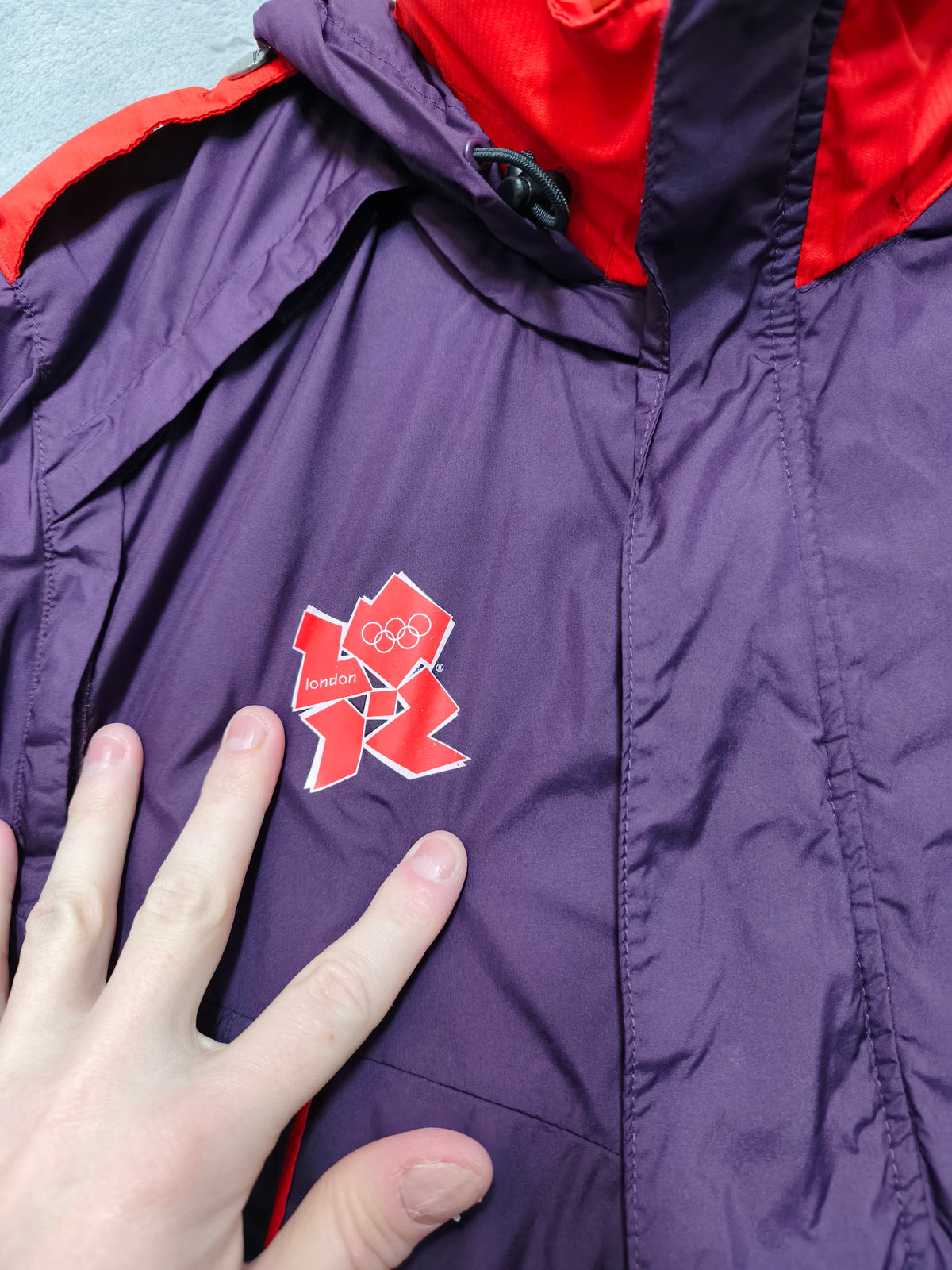 Vintage Adidas London 2012 Olympic Games Maker Volunteer Track Jacket Men Size M