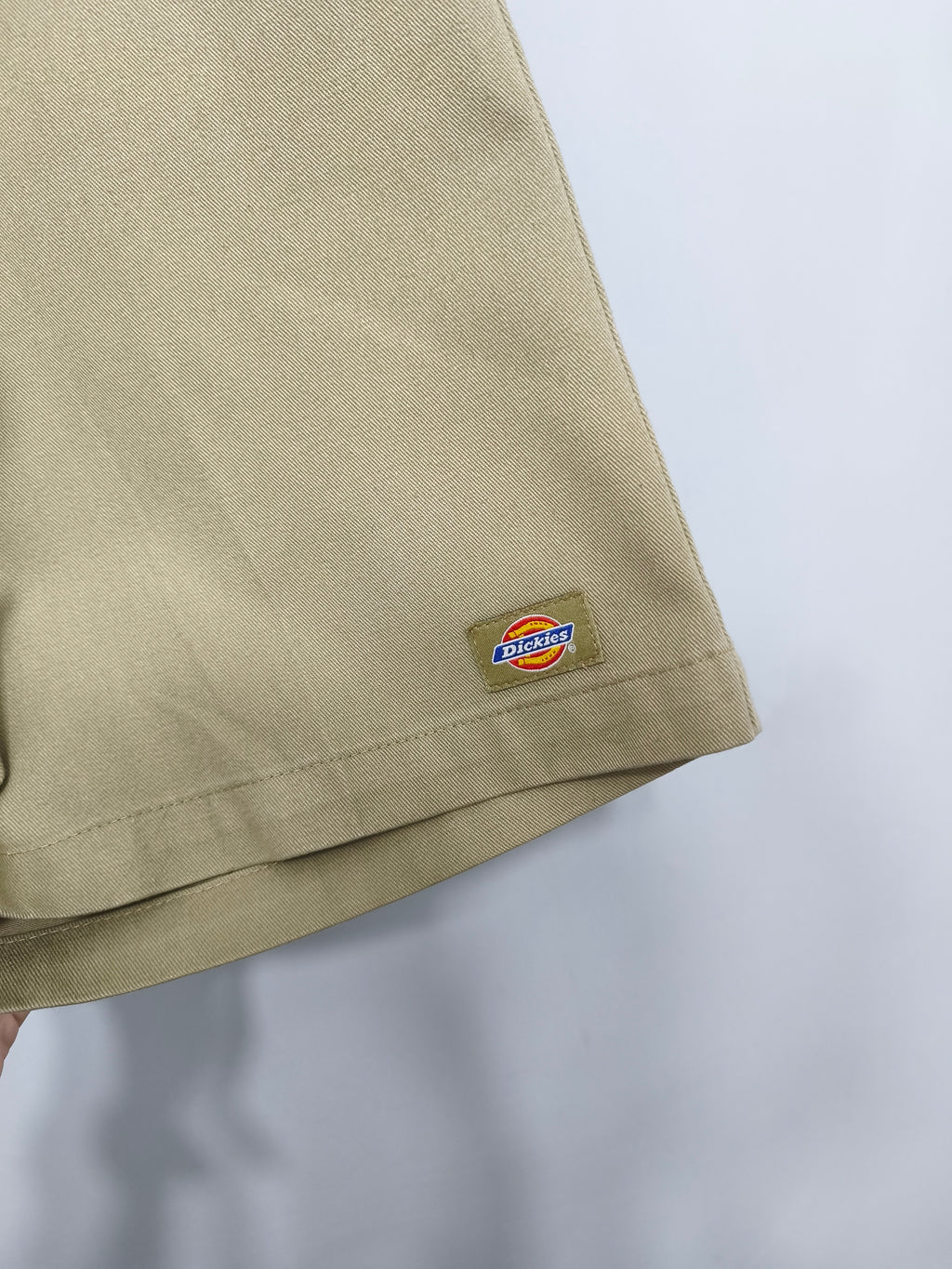 Vintage Dickies Workwear Shorts Khaki Sand 90s Skater Indie Baggy 26W